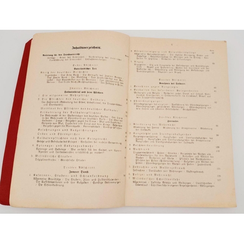 729 - 1941 Dated Manual for the Artillery Observer. Good condition part from the missing page at the begin... 