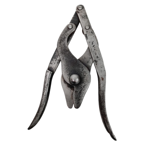 756 - 1940 Dated British Wire Cutters in webbing pouch.