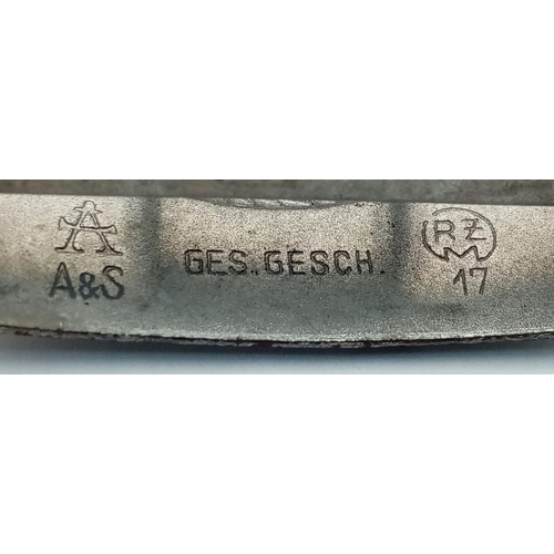 777 - WW2 German Hitler Youth Buckle. Maker Assmann & Sohns.