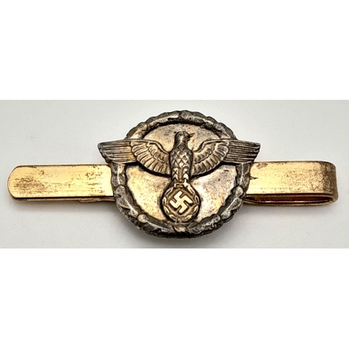 904 - WW2 German Ordnungspolizei Tie Clip.