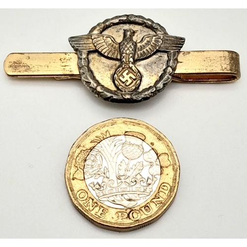 904 - WW2 German Ordnungspolizei Tie Clip.