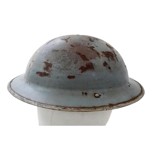 568 - WW2 British Naval MKII Helmet Dated 1939. Maker: F & L – Fisher & Ludlow Birmingham.