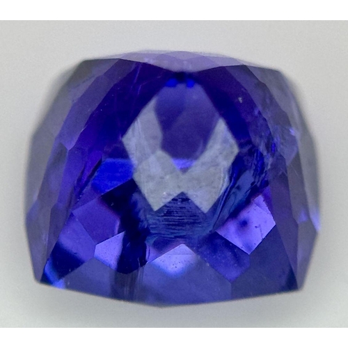 206 - A 3.196ct Blue/Violet Natural Tanzanite Gemstone. Comes with an IDL certificate.