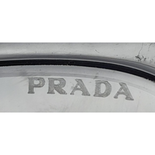 353 - A Pair of Designer Prada Black Sunglasses.