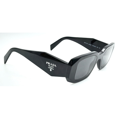 353 - A Pair of Designer Prada Black Sunglasses.