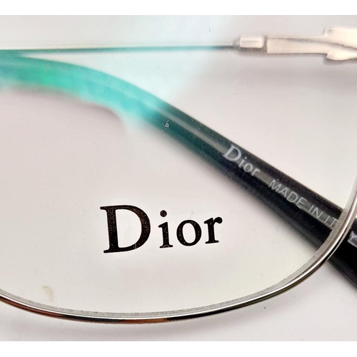 372 - A Pair of Designer Italian Dior Glasses - Good condition.