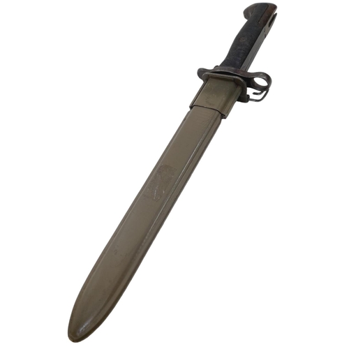 124 - M1 (E) Garand Bayonet. Rare maker: Oneida Limited. This is a (E) which stood for experimental. It wa... 