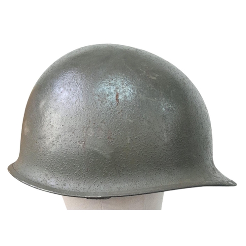 152 - WW2 US M1 Helmet Made by McCord no liner. The shell is batched marked 1266D which means it was made ... 