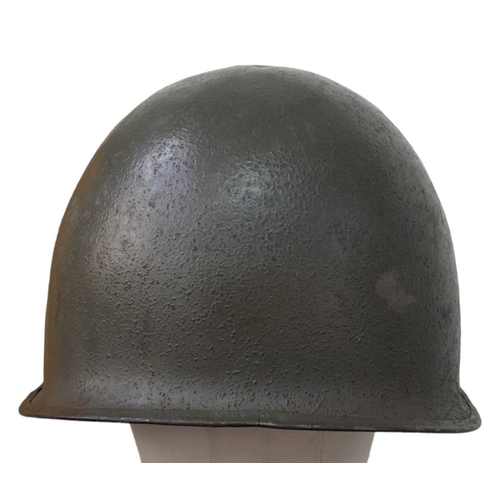 152 - WW2 US M1 Helmet Made by McCord no liner. The shell is batched marked 1266D which means it was made ... 