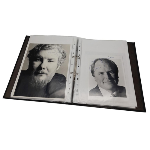 296 - A Wonderful Stars of TV, Film and Theatre - Picture and Autograph Album. 35 headshots with autograph... 