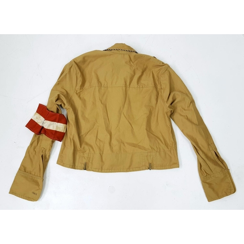 90 - 3rd Reich Hitler Youth Jacket & Arm Band.