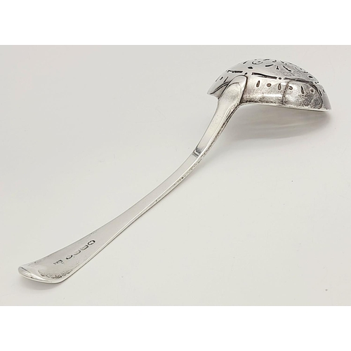 336 - Magnificent Antique GEORGE IV SILVER LADLE. Clear hallmark for John Kirschner London 1821. Beautiful... 