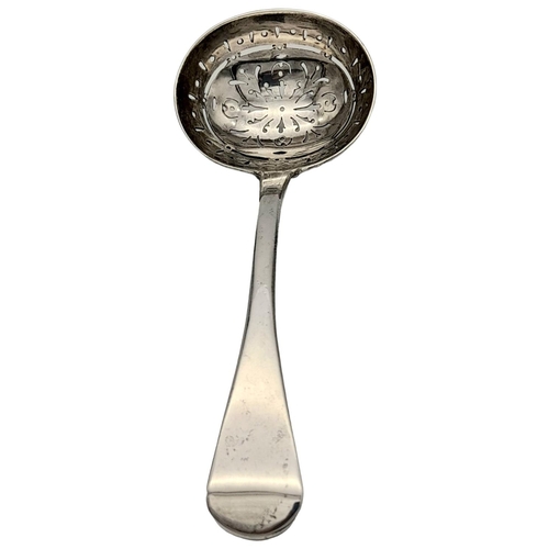 336 - Magnificent Antique GEORGE IV SILVER LADLE. Clear hallmark for John Kirschner London 1821. Beautiful... 