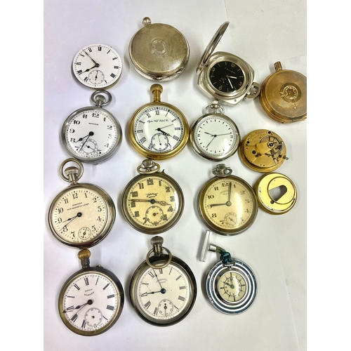 1389 - Assorted pocket watches as found