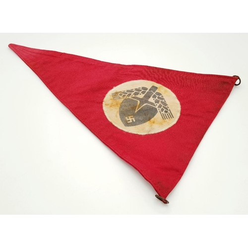 226 - WW2 German Reichsaebeitsdienst  (labour corps) Sports Pennant.