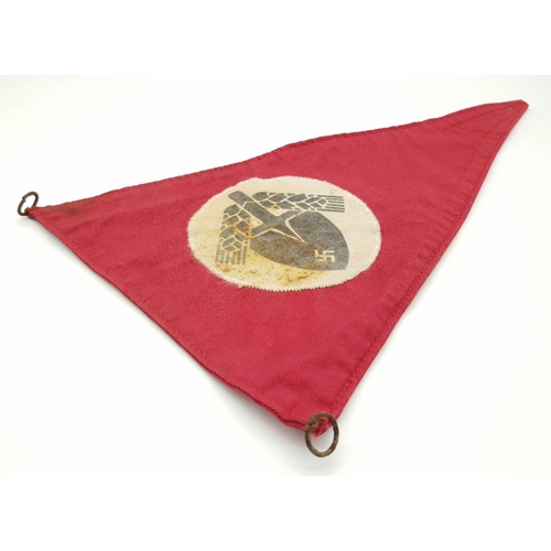 226 - WW2 German Reichsaebeitsdienst  (labour corps) Sports Pennant.