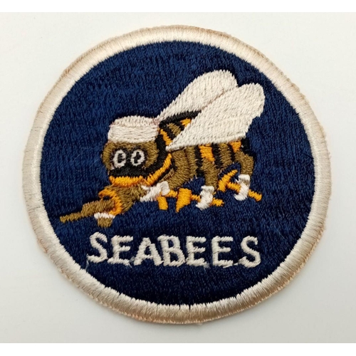 534 - Vietnam War Era SEABEES Patch.