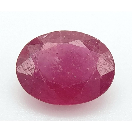 1656 - A 2.10ct Ruby Gemstone - GFCO Certified