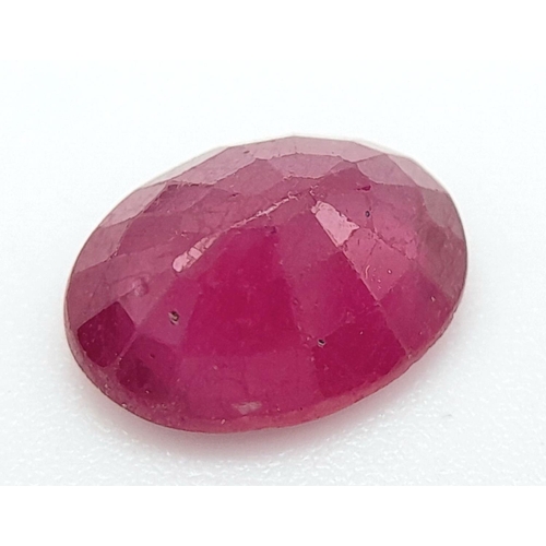 1656 - A 2.10ct Ruby Gemstone - GFCO Certified