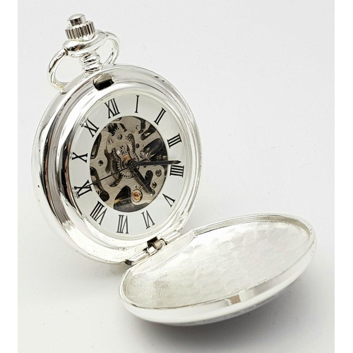 620 - A Parcel of Three ‘Glory of Steam’, Train Design, Manual Wind Pocket Watches. Comprising; 1) The Sco... 
