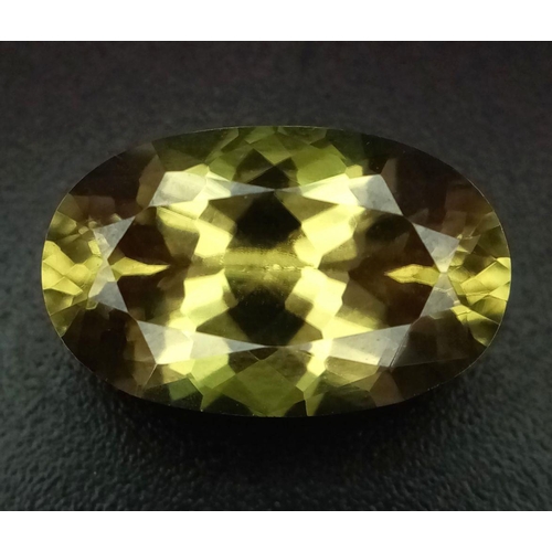 103 - NATURAL GIA CERTIFIED 6.16CT OVAL ZULTANITE PART OF THE DIASPORE SPECIES

ref: SPENCE 3002