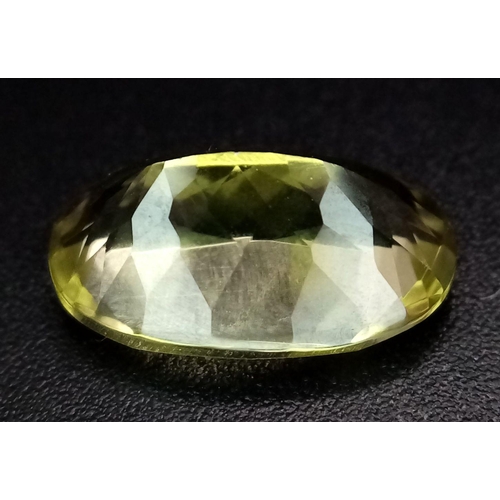 103 - NATURAL GIA CERTIFIED 6.16CT OVAL ZULTANITE PART OF THE DIASPORE SPECIES

ref: SPENCE 3002