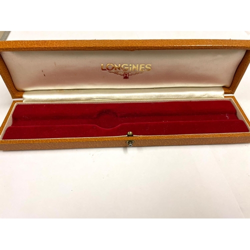 258 - A Vintage Longines watch box.