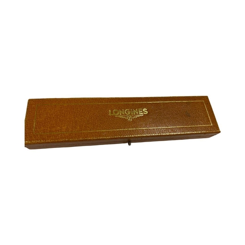 258 - A Vintage Longines watch box.