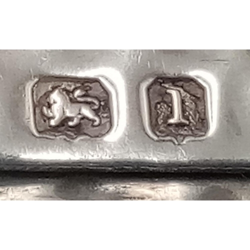 224 - Antique SILVER VESTA having hallmark for A and J Zimmerman, Birmingham 1910. Finished in Hammered SI... 