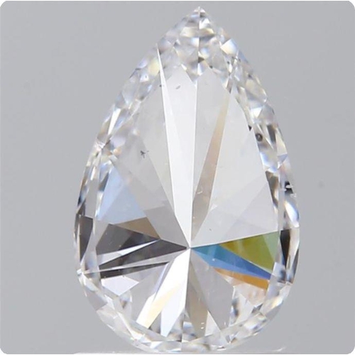 457 - 1.00ct Pear Shape DIAMOND stone, colour D, SI1 clarity, come with GIA certificate.
Measurement:  8.5... 