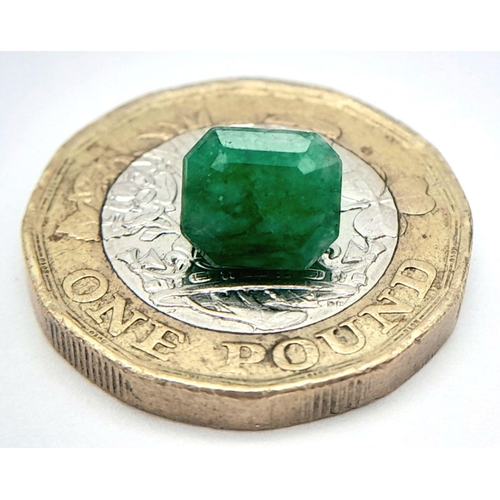 79 - A 2.24ct Pakistan Swat Mines Rare Emerald Gemstone -GFCO Certified.