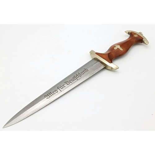 293 - An Ultra Rare 3rd Reich SA Dagger with full Röhm Inscription. Maker: J.A Henckels, Zwillingswerk Sol... 