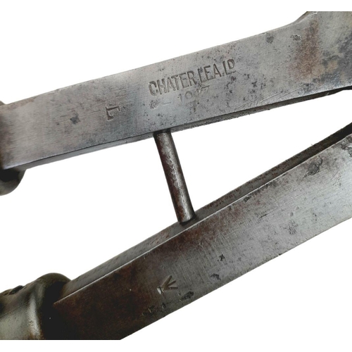 531 - WW1 British 1917 Dated Long Handle Wire Cutters. Made by Chater Lea Ltd, a British bicycle, car and ... 