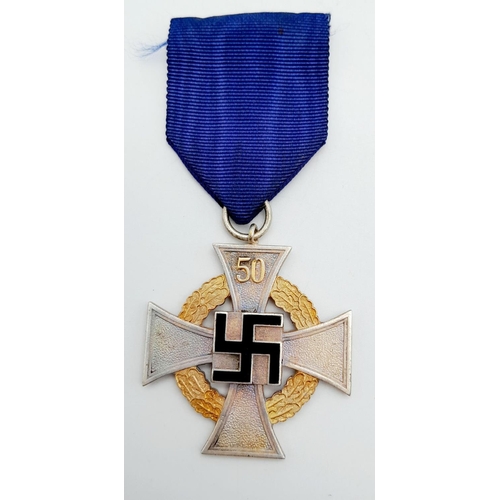 83 - 3rd Reich 50 Years Faithful Service Civil Award.