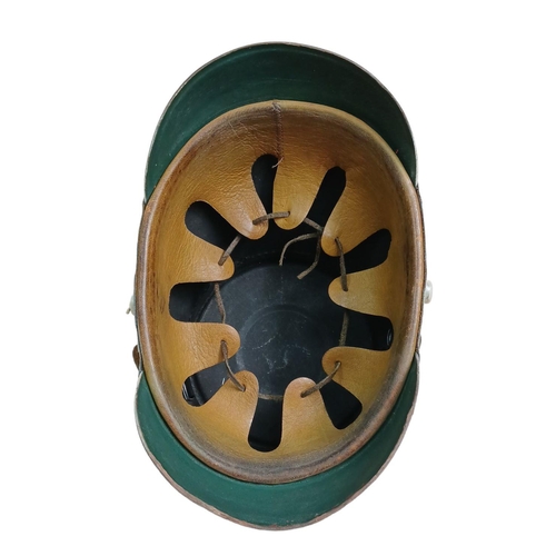 117 - Rare German Stadt Polizei Kepi. Painted White and Gold for the 1936 Olympics Security Service.