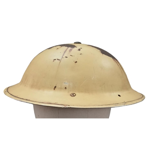 152 - WW2 South African Helmet. The South African fought in North Africa alongside the British. Their helm... 