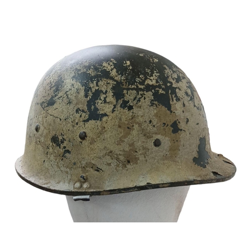 159 - Gulf War 1 Desert Storm/Shield Relic Iraqi M80 Helmet. This veteran bring back has the insignia of t... 