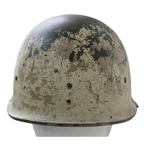 159 - Gulf War 1 Desert Storm/Shield Relic Iraqi M80 Helmet. This veteran bring back has the insignia of t... 