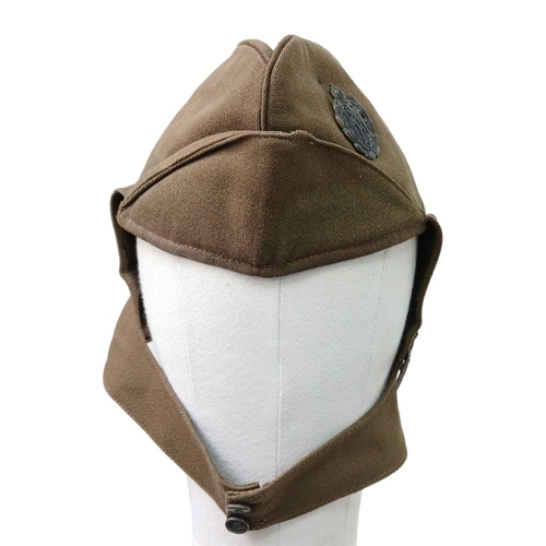 349 - WW1 Royal Flying Corps Officers Side Cap and Pilots Wings.