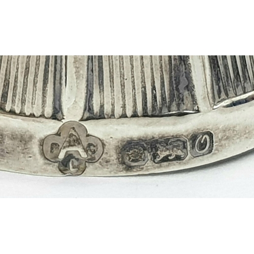 465 - Horse Racing Interest:- A Very Rare, if not unique, Hallmarked 1988 Silver Caddy Spoon in the form o... 