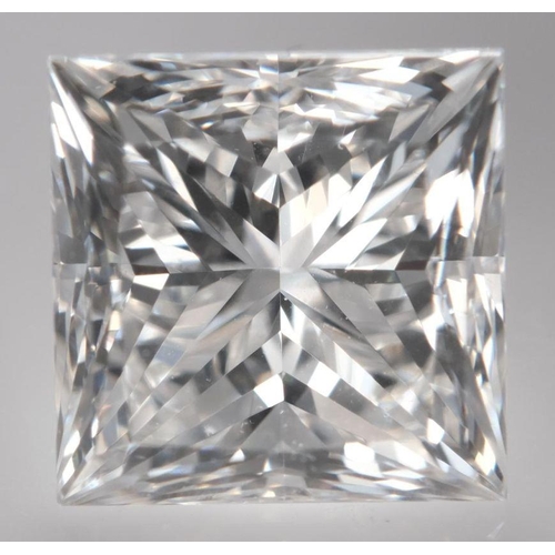 74 - 0.90ct princess cut DIAMOND stone, colour G, clarity VS1, comes with GIA certificate.
Measurement 5.... 