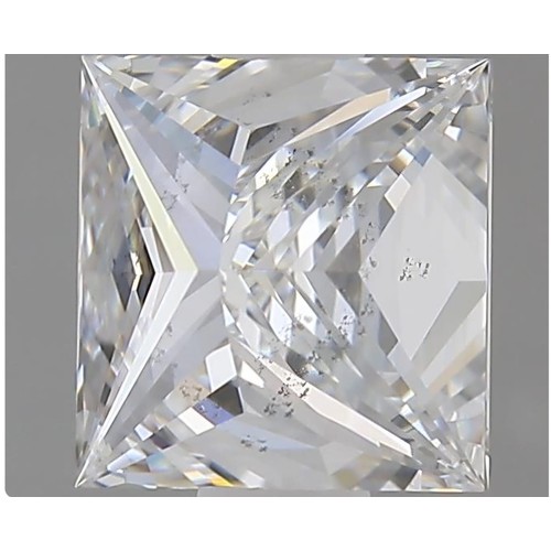 53 - 0.9ct princess cut DIAMOND stone, colour D, clarity SI1, comes with GIA certificate.
Measurement 5.1... 