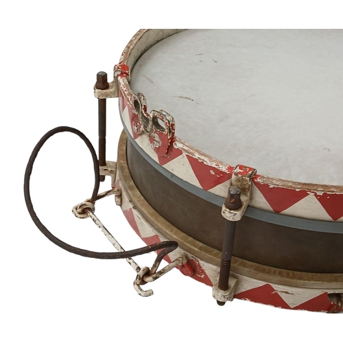 550 - An Original WW2 Hitler Youth Drum (Requires one replacement skin) 35.5cm Diameter