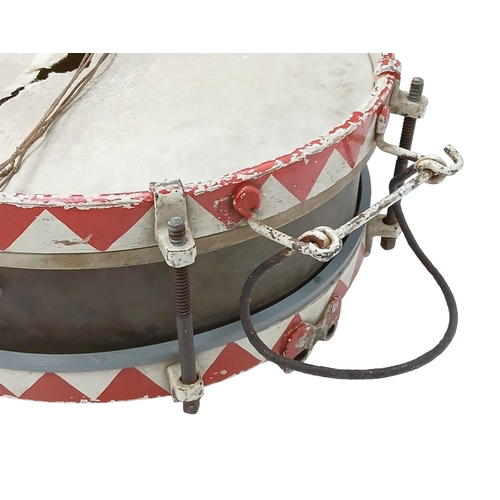 550 - An Original WW2 Hitler Youth Drum (Requires one replacement skin) 35.5cm Diameter