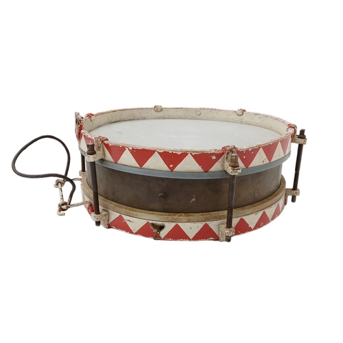 550 - An Original WW2 Hitler Youth Drum (Requires one replacement skin) 35.5cm Diameter