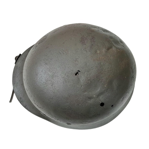 177 - WW2 German Hitler Youth Double Decal M35 Helmet with liner and Chinstrap. A German cellar find. Ther... 