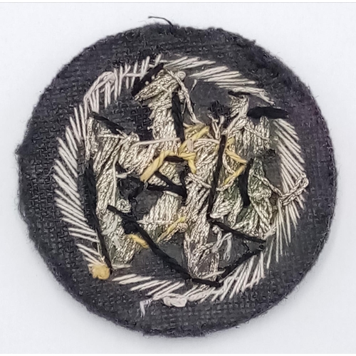 229 - Traditional 3rd Reich Bullion SA/SS Flying Group Div Patch.