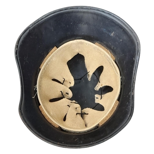 380 - WW2 German BMW Aircraft Factory, First Aiders Air Raid Wardens Helmet.