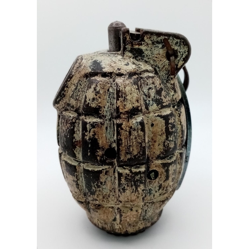 300 - INERT WW2 British No 36 Mills Training Hand Grenade. UK Mainland shipping only.