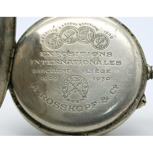 377 - WW2 German Kriegsmarine Pocket Watch. Working.